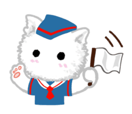 Fuwa Fuwa : Fluffy cat sticker #3478199