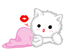 Fuwa Fuwa : Fluffy cat sticker #3478201