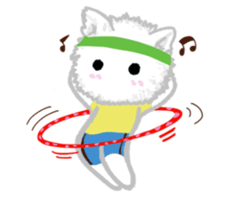 Fuwa Fuwa : Fluffy cat sticker #3478202