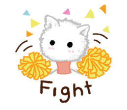 Fuwa Fuwa : Fluffy cat sticker #3478205