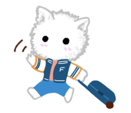 Fuwa Fuwa : Fluffy cat sticker #3478210