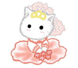 Fuwa Fuwa : Fluffy cat sticker #3478212