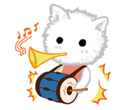 Fuwa Fuwa : Fluffy cat sticker #3478215