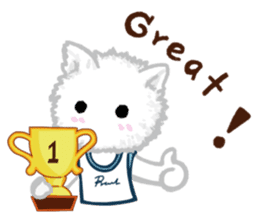 Fuwa Fuwa : Fluffy cat sticker #3478216