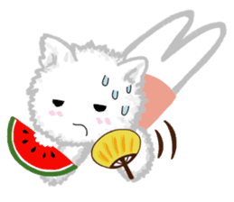 Fuwa Fuwa : Fluffy cat sticker #3478222