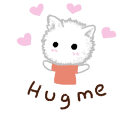 Fuwa Fuwa : Fluffy cat sticker #3478226