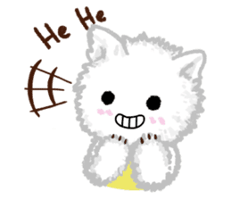 Fuwa Fuwa : Fluffy cat sticker #3478228