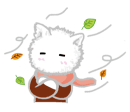 Fuwa Fuwa : Fluffy cat sticker #3478231