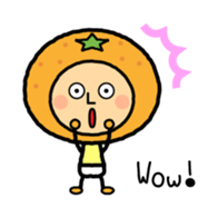 Everyday Sticker - Orange Boy sticker #3478397