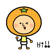 Everyday Sticker - Orange Boy sticker #3478406