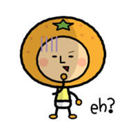 Everyday Sticker - Orange Boy sticker #3478407