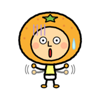 Everyday Sticker - Orange Boy sticker #3478410