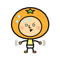 Everyday Sticker - Orange Boy sticker #3478411