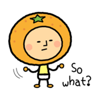 Everyday Sticker - Orange Boy sticker #3478412