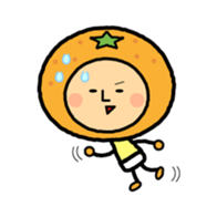 Everyday Sticker - Orange Boy sticker #3478430