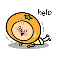 Everyday Sticker - Orange Boy sticker #3478432