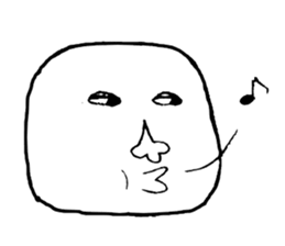 Marshmallow Seijin sticker #3478757