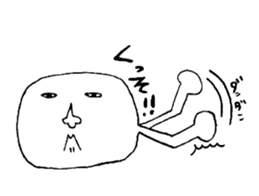 Marshmallow Seijin sticker #3478781