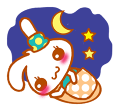 Rabbit "Usa chan" talk ver3 sticker #3479135
