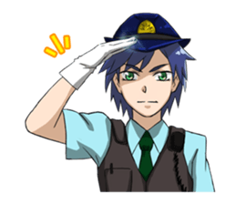 Fighting system girl sticker #3479719