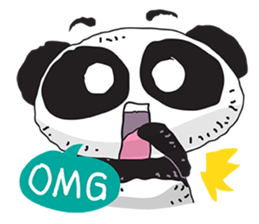 Panda kindergarten. sticker #3479758