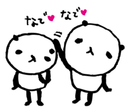 Every day of a panda20 sticker #3480156