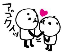 Every day of a panda20 sticker #3480157