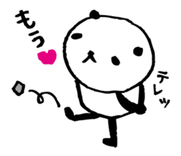 Every day of a panda20 sticker #3480159