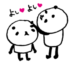 Every day of a panda20 sticker #3480175