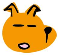 Taro is a dog sticker #3480211