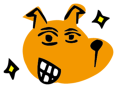 Taro is a dog sticker #3480215