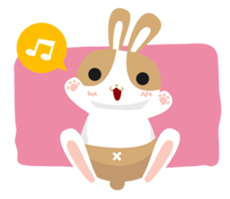 why ? Rabbits. Why is your name "WHY"? sticker #3481155