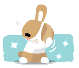 why ? Rabbits. Why is your name "WHY"? sticker #3481173