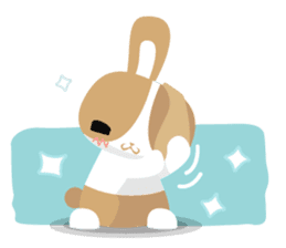 why ? Rabbits. Why is your name "WHY"? sticker #3481173