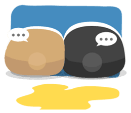 why ? Rabbits. Why is your name "WHY"? sticker #3481175