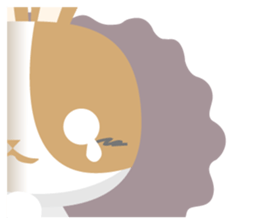 why ? Rabbits. Why is your name "WHY"? sticker #3481182