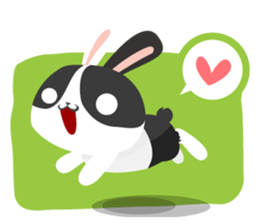 why ? Rabbits. Why is your name "WHY"? sticker #3481183