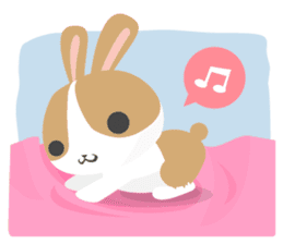 why ? Rabbits. Why is your name "WHY"? sticker #3481185