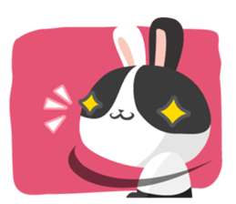 why ? Rabbits. Why is your name "WHY"? sticker #3481188