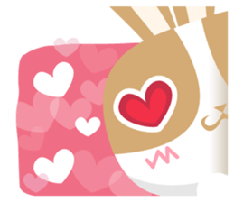 why ? Rabbits. Why is your name "WHY"? sticker #3481192