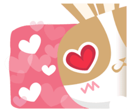 why ? Rabbits. Why is your name "WHY"? sticker #3481192