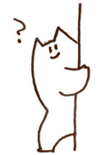 The white cat 2 sticker #3481447