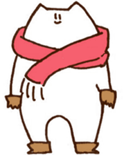 The white cat 2 sticker #3481454