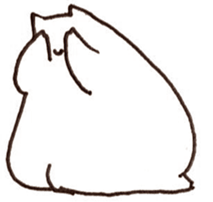 The white cat 2 sticker #3481465