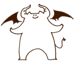 The white cat 2 sticker #3481470