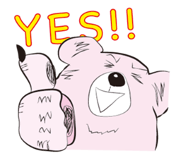 Snobbish Bear sticker #3481526