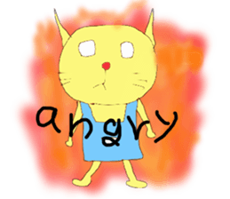 Fight! nekosuke sticker #3481640