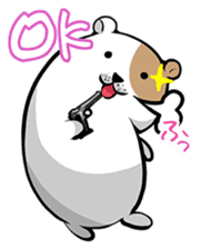 Yukako of hamster sticker #3482130