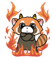 Day after day of Red Panda vol.1 sticker #3482521