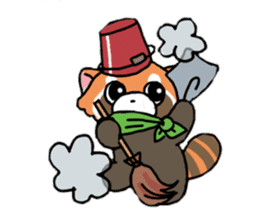 Day after day of Red Panda vol.1 sticker #3482524
